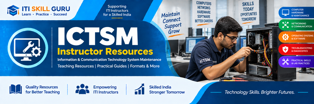 ICTSM instructor resources and practical teaching materials
